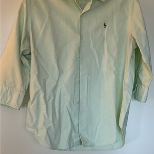 Ralph Lauren Sport Mint Green Cotton Shirt